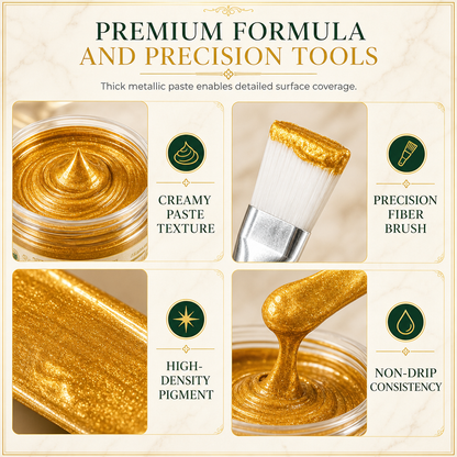✨✨ Gold Metallic Restoration Paste – Restore & Refresh Your Home Decor 🎨