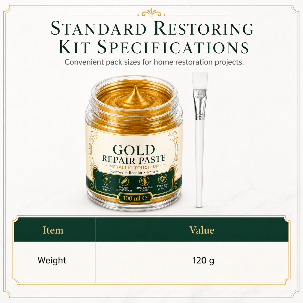 ✨✨ Gold Metallic Restoration Paste – Restore & Refresh Your Home Decor 🎨