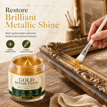 ✨✨ Gold Metallic Restoration Paste – Restore & Refresh Your Home Decor 🎨