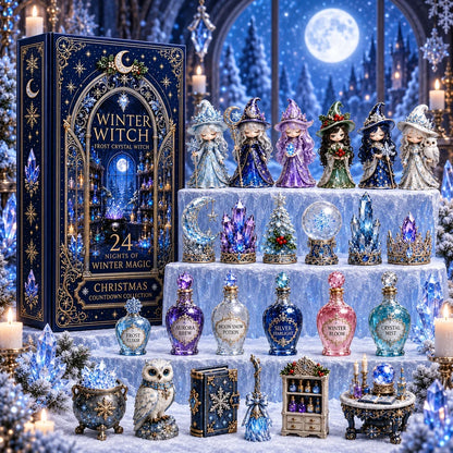 🧙‍♀️24 Days Of Witchy Surprises Advent Calendar | 24 Unique Collectible Witches with Magical Themes