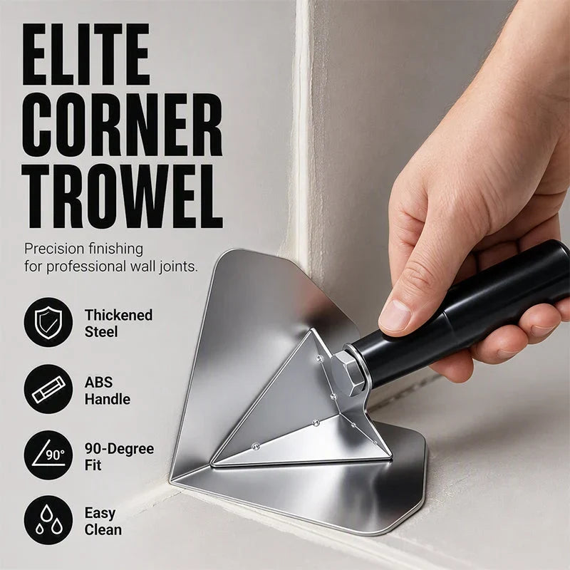🎁2026 New Arrivals💥Stainless Steel Corner Trowel – Precise Corner Finishing, Anti-Rust, Ergonomic Handle ✨