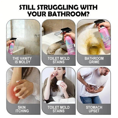 ✨ Bathroom Cleaner: Sparkle in Seconds, No Harsh Fumes✨
