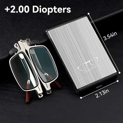 ✨ Weightless Folding Readers in a Sleek Metal Vault | Read Anywhere 📖