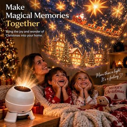 🔥HOT SALE 49% OFF -🎄 Magical Christmas Projection Night Light – Transform Any Room Into A Holiday Wonderland
