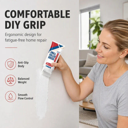 💯🧱🖌️✨Waterproof Wall Repair Paste with Integrated Small Roller Brush