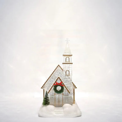 ❄️ Musical Christmas Snow Globe Lantern | Swirling Snow & Warm LED