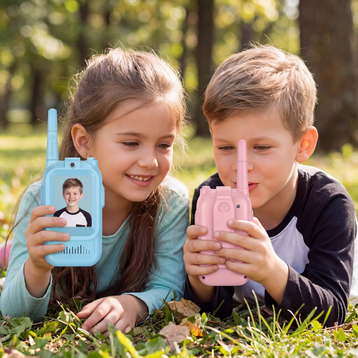 Kids Video Walkie Talkie Set (2-Pack) – Intercom with Camera & Screen
