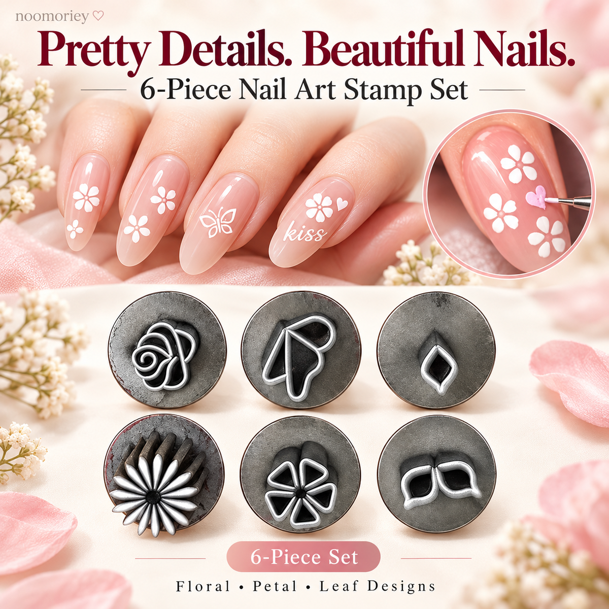 💅 Nail Art Stamp Pen – Easy DIY Salon-Style Designs at Home