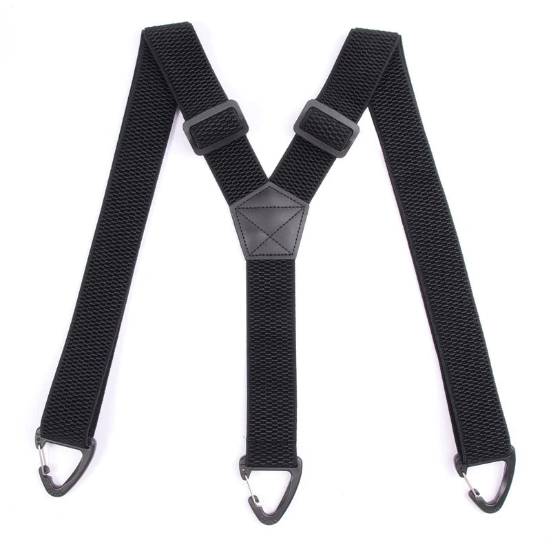Men's X-Back Suspenders with Hook Clips