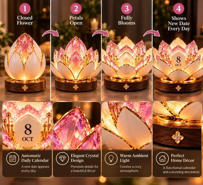 ✨Automatic Blooming Perpetual Calendar