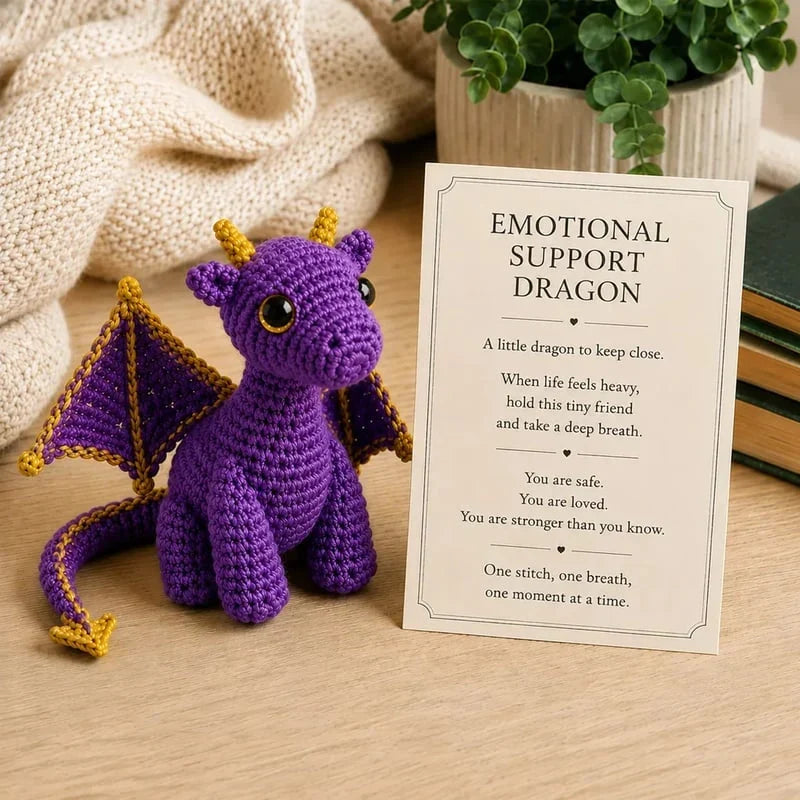 🐲💕emotional Support Dragon Pocket Buddy