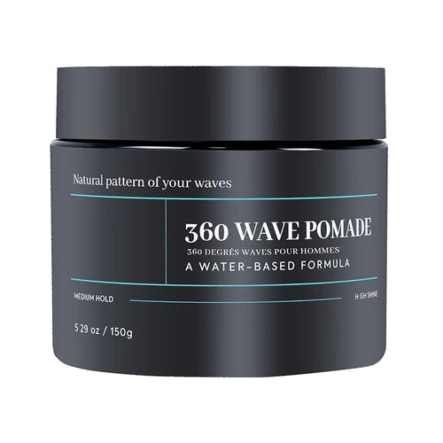 🌊💈✨Wave Pomade Medium Hold Water Based High Shine Hair Wax