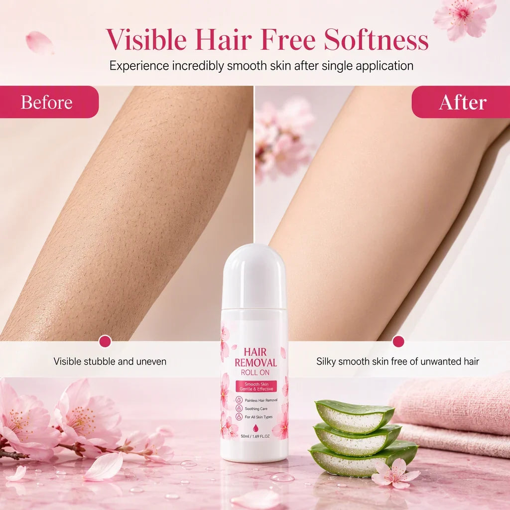 Gentle Smooth Roll-On Body Hair Removal