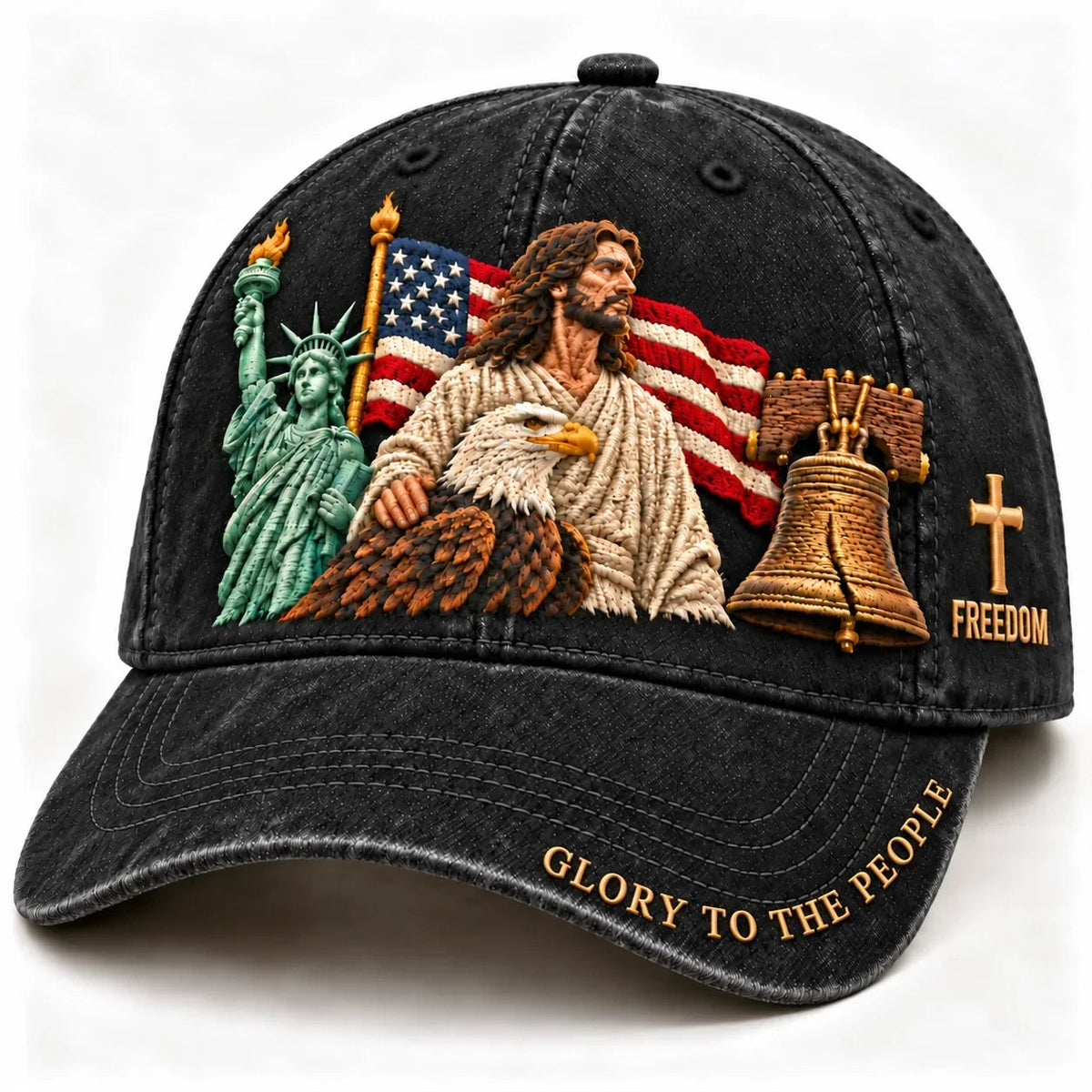 ✝️🇺🇸 Faith & Freedom American Heritage Cap