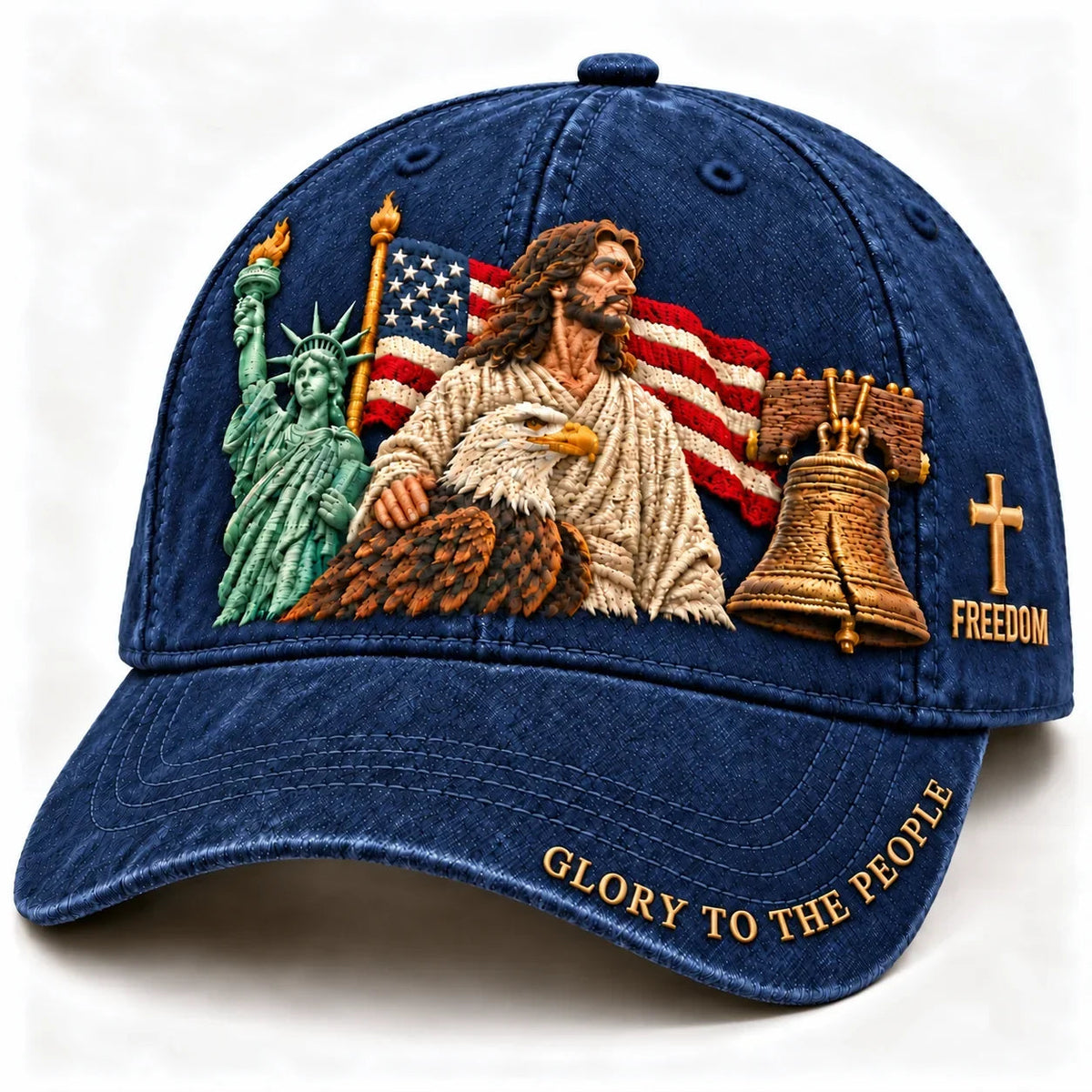 ✝️🇺🇸 Faith & Freedom American Heritage Cap