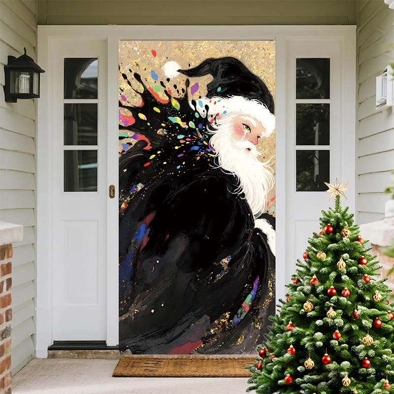 🎄Christmas Door Cover For Instant Holiday Decor✨