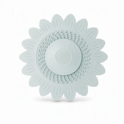 Anti-Odor Bathroom Drain Silicone Sunflower Cover Anti-Backflow