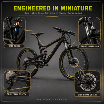 DIY Mountain Bike Model KitBuild, Display & Collect