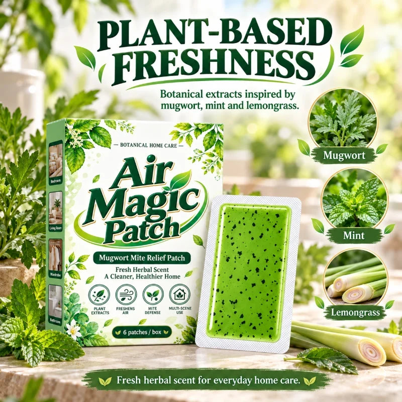 Long-lasting Mugwort Mite Relief Patch-1 Pack (6 Patches)🚚