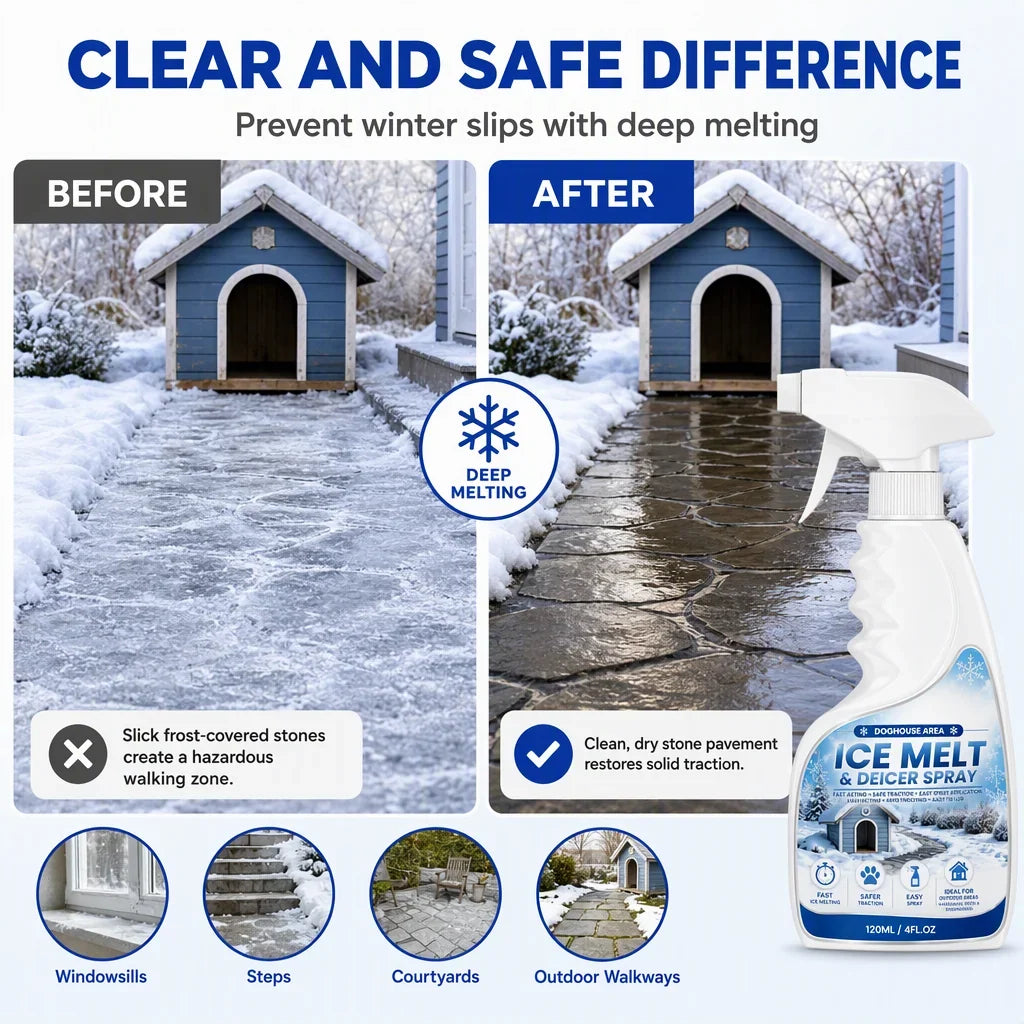 🔥Buy 2 Get 1 Free✨❄️Outdoor De-Icing & Snow Melting Spray