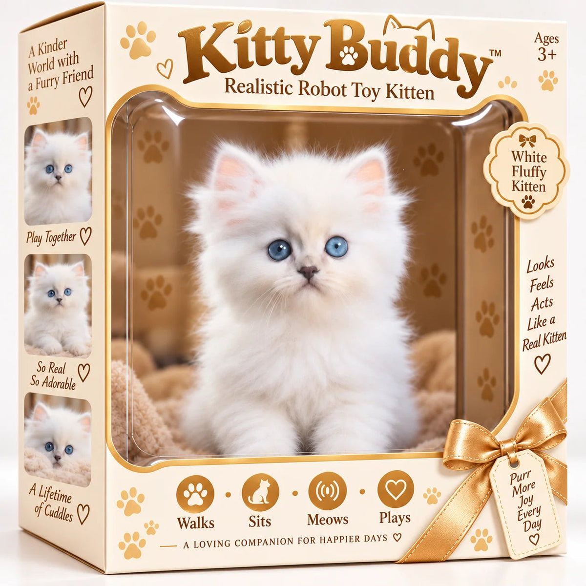 🐾 Little Buddy™ Realistic Interactive Pet Companion – Choose Your Favorite