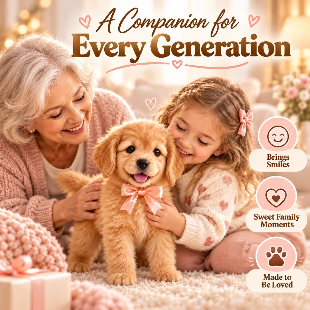 🐾 Little Buddy™ Realistic Interactive Pet Companion – Choose Your Favorite