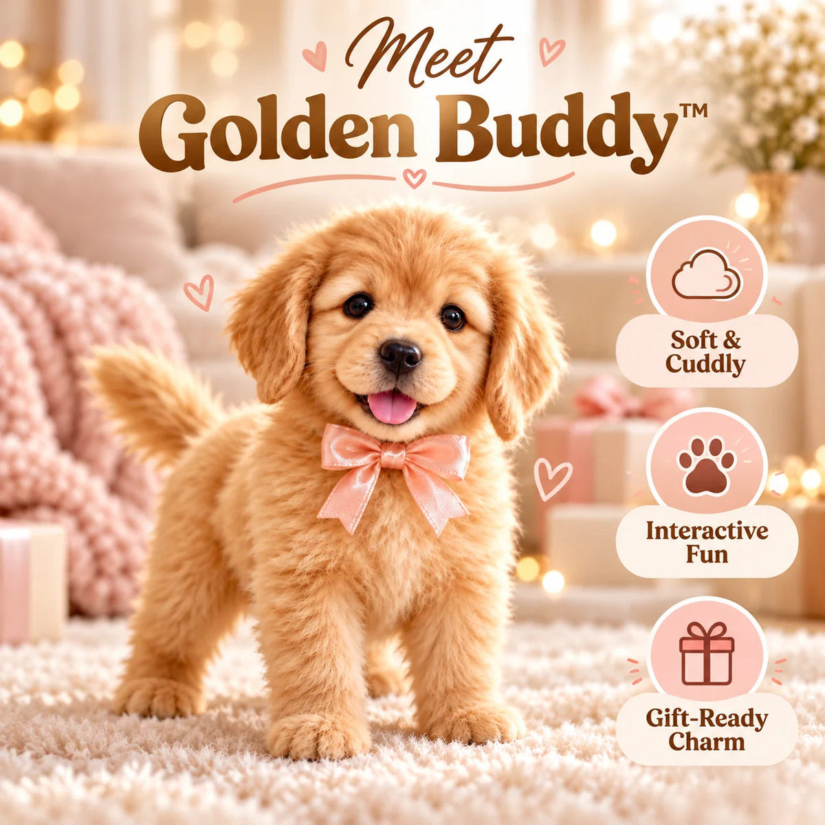 🐾 Little Buddy™ Realistic Interactive Pet Companion – Choose Your Favorite