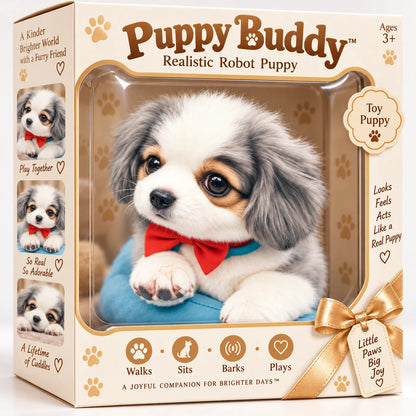 🐾 Little Buddy™ Realistic Interactive Pet Companion – Choose Your Favorite