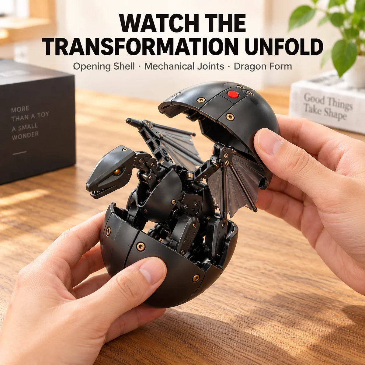 🔥 LAST DAY 50% OFF 🔥 🥚🐉 DragonMorph™ – Transforming Egg-to-Dragon Mechanical Toy | Epic Futuristic Dragon Gift