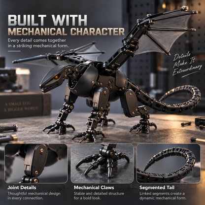 🔥 LAST DAY 50% OFF 🔥 🥚🐉 DragonMorph™ – Transforming Egg-to-Dragon Mechanical Toy | Epic Futuristic Dragon Gift
