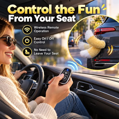 🐶✨ Wagging Car Tail Accessory – Remote Controlled Fun for Your Vehicle