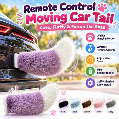 🐶✨ Wagging Car Tail Accessory – Remote Controlled Fun for Your Vehicle