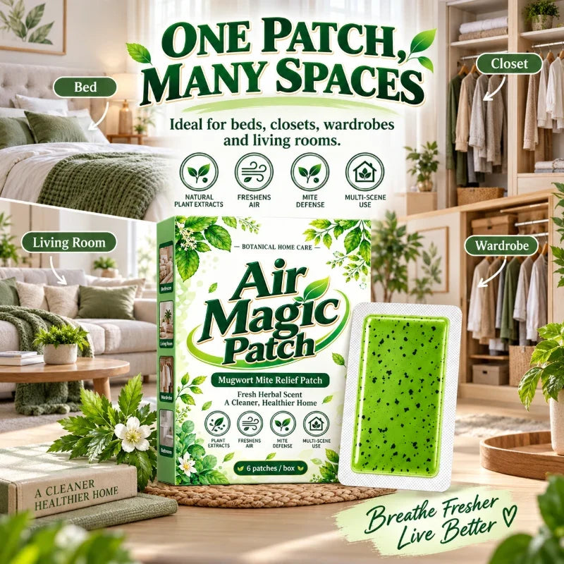 Long-lasting Mugwort Mite Relief Patch-1 Pack (6 Patches)🚚