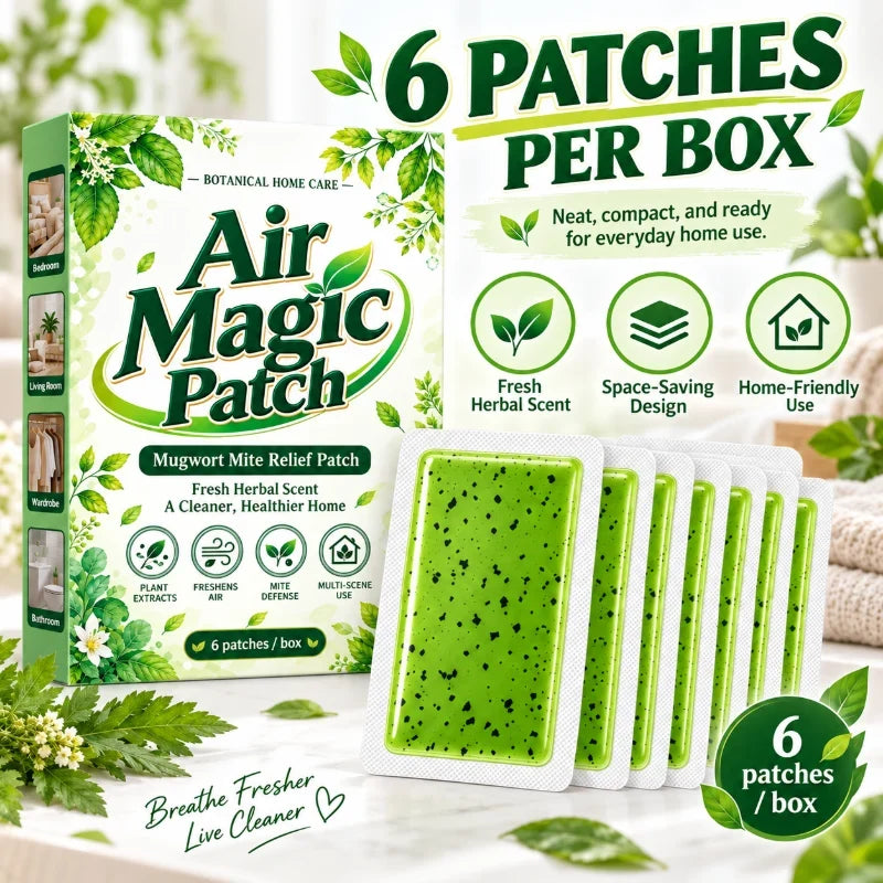 Long-lasting Mugwort Mite Relief Patch-1 Pack (6 Patches)🚚