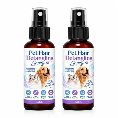 🐾 Ontklit- en verzorgingsspray voor huisdieren