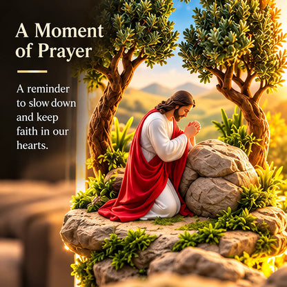 📌🙏 The Story of Jesus LED Cross Lamp ✝️✨ 6 Biblical Scenes & Meaningful Christian Gift