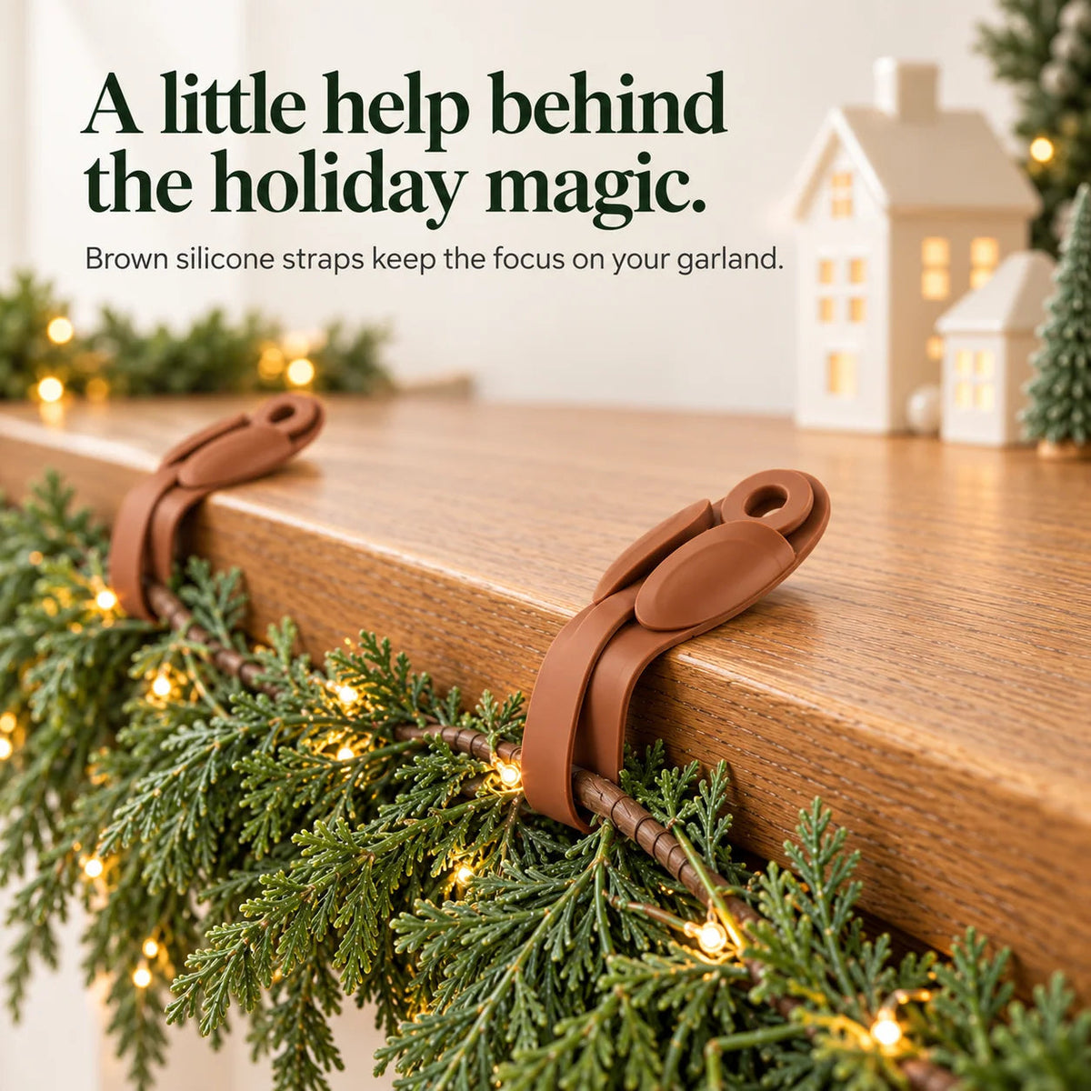 Flexible Christmas Garland Holders – product image 3