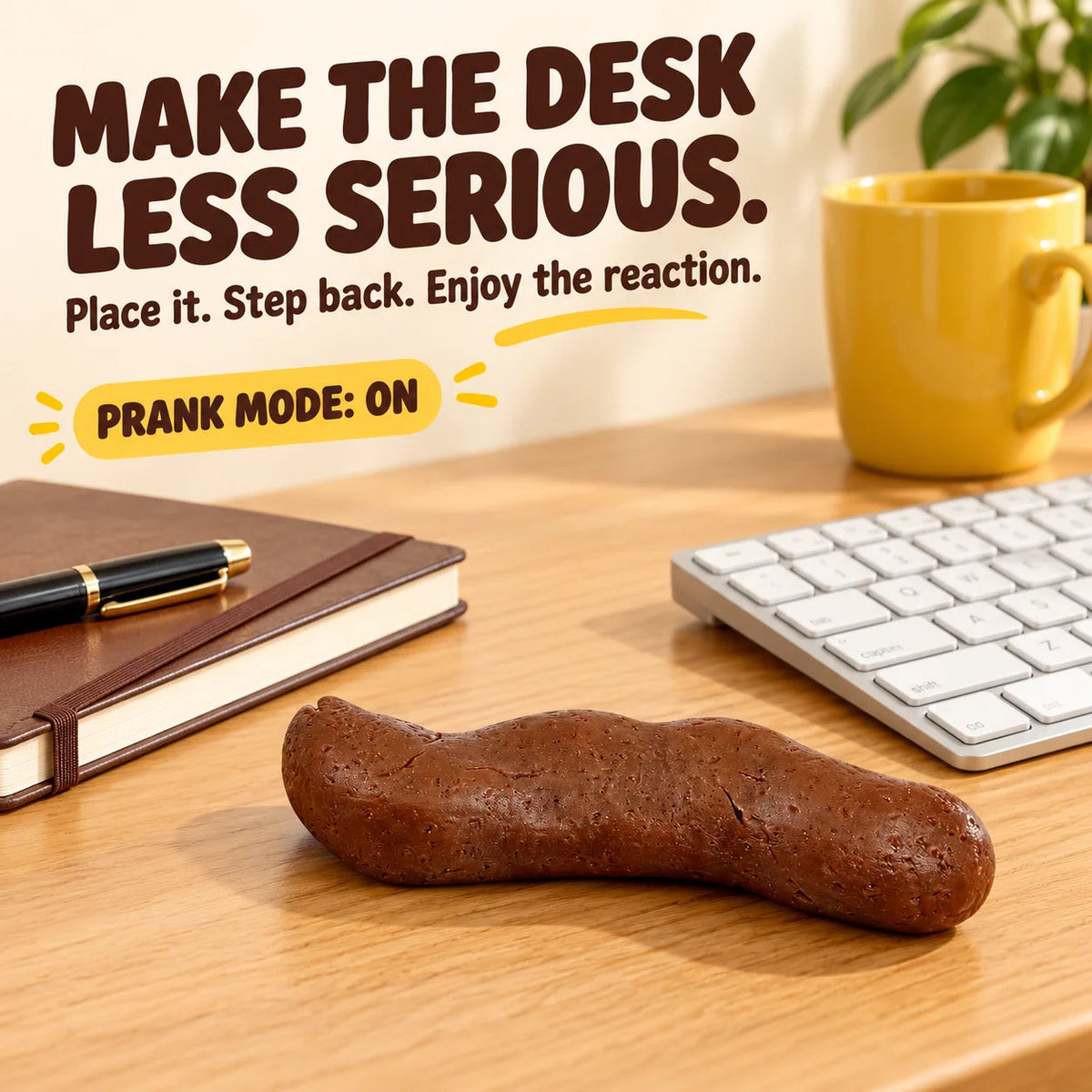 😂7 Pcs Fake Poop, Realistic Prank Poop