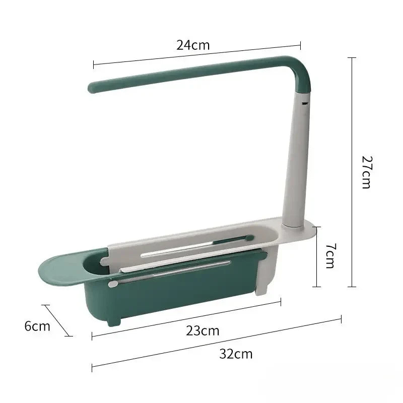🔥Limited time 50% OFF-Telescopic Sink Storage Rack✨