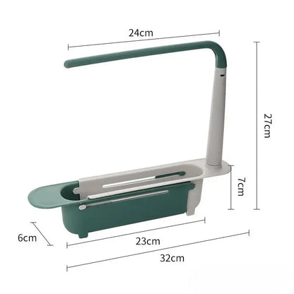 🔥Limited time 50% OFF-Telescopic Sink Storage Rack✨
