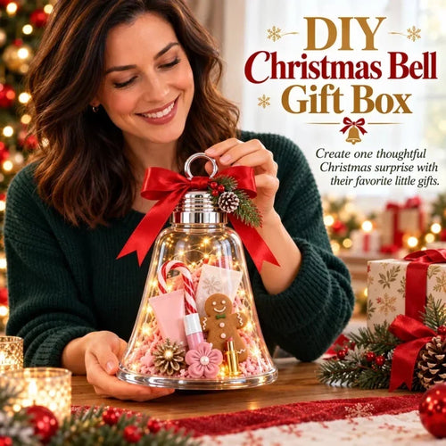 🎁🎄diy Christmas Bell Gift Box
