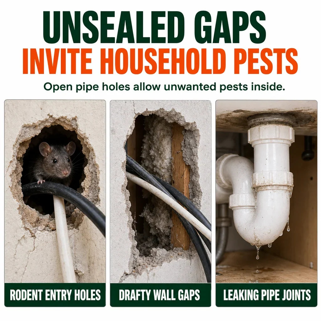 Household Anti Rodent Sealing Glue For Wall Holes And Pipe Gaps