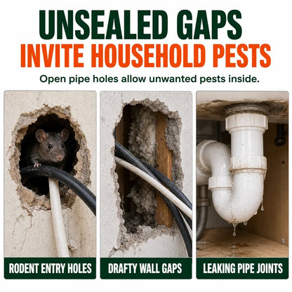Household Anti Rodent Sealing Glue For Wall Holes And Pipe Gaps
