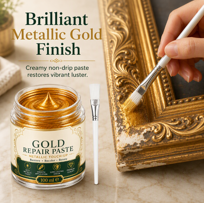 ✨ Metallic Gold Refinishing Paste – Restore Shine & Refresh Décor 🛍️