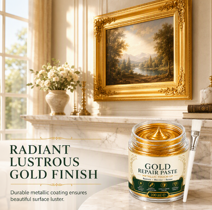 ✨ Metallic Gold Refinishing Paste – Restore Shine & Refresh Décor 🛍️