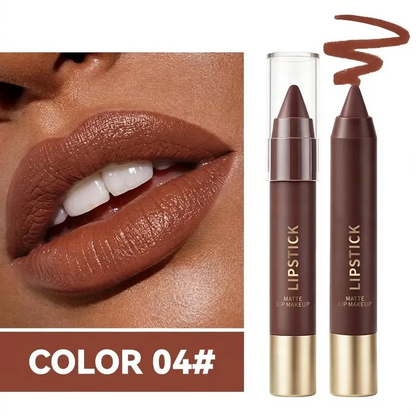 Long-lasting Matte Brown Lipstick