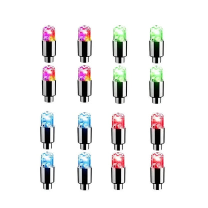 Waterproof LED Tire Valve Cap Light