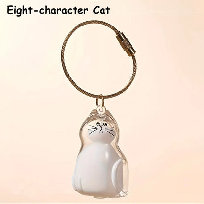 🐾Pet Hair Memorial Capsule Keychain