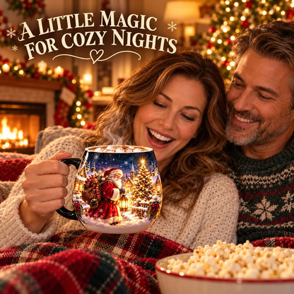 🎅🏻🎁Christmas Magic Color-Changing Mug – Heat Reveal Holiday Gift