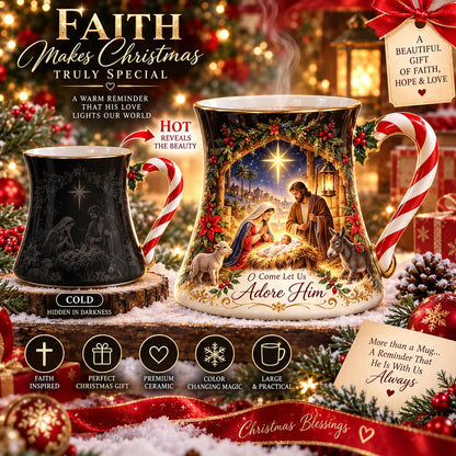 Christmas Magic Color-Changing Mug – Heat Reveal Holiday Gift